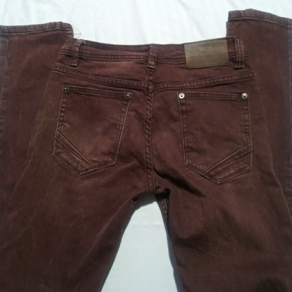 Visionary denim button-up fly jeans